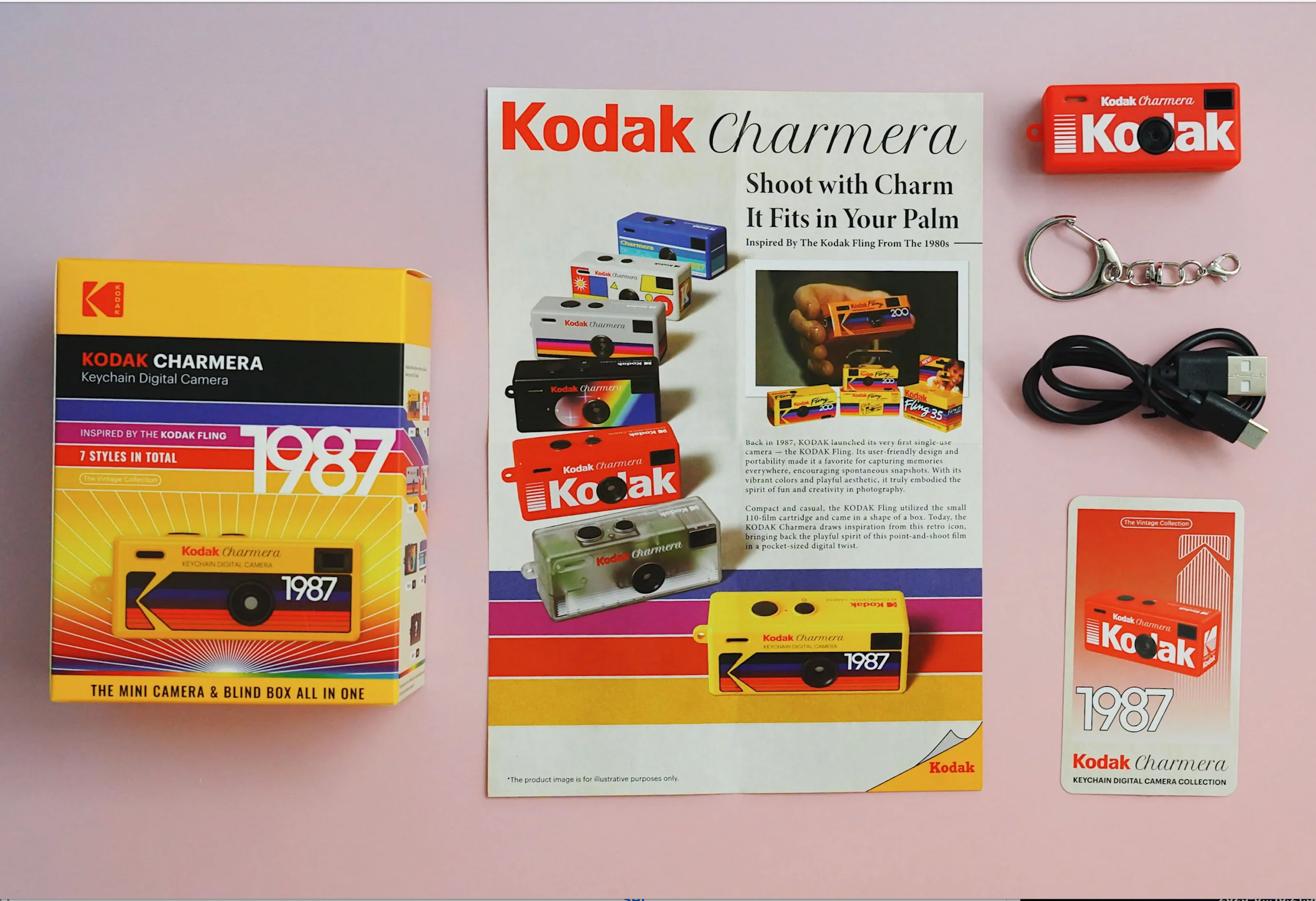 Kodak CHARMERA(チャルメラ)キーチェーンデジタルカメラ | 三一写真（株）